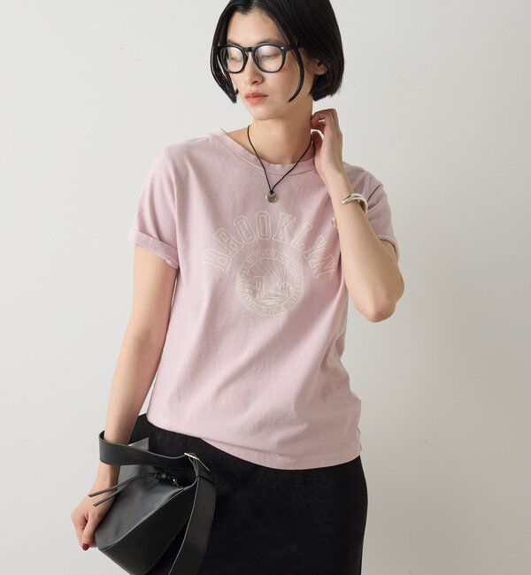  「ヴィンテージロゴTee」|Tシャツ・カットソー|ピンク