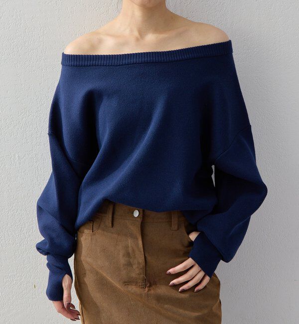  「【2026AW Debut】【UNFORM】スウェットライクニット」|ニット・セーター|