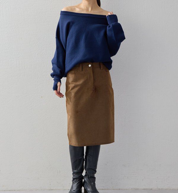  「【2026AW Debut】【UNFORM】スウェットライクニット」|ニット・セーター|