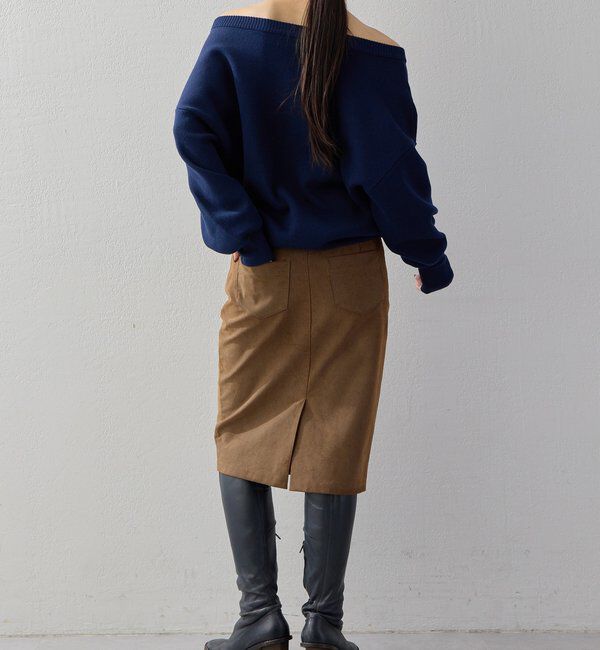  「【2026AW Debut】【UNFORM】スウェットライクニット」|ニット・セーター|