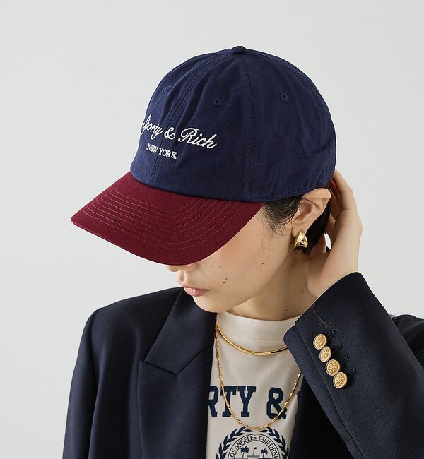 The Store by C' 「【Sporty&Rich】Syracuse NY Hat／キャップ」|その他|ネイビー