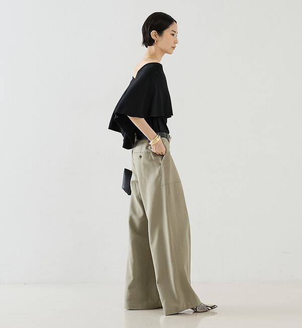 The Store by C' 「【COCUCA】ケープカットソー」|Tシャツ・カットソー|