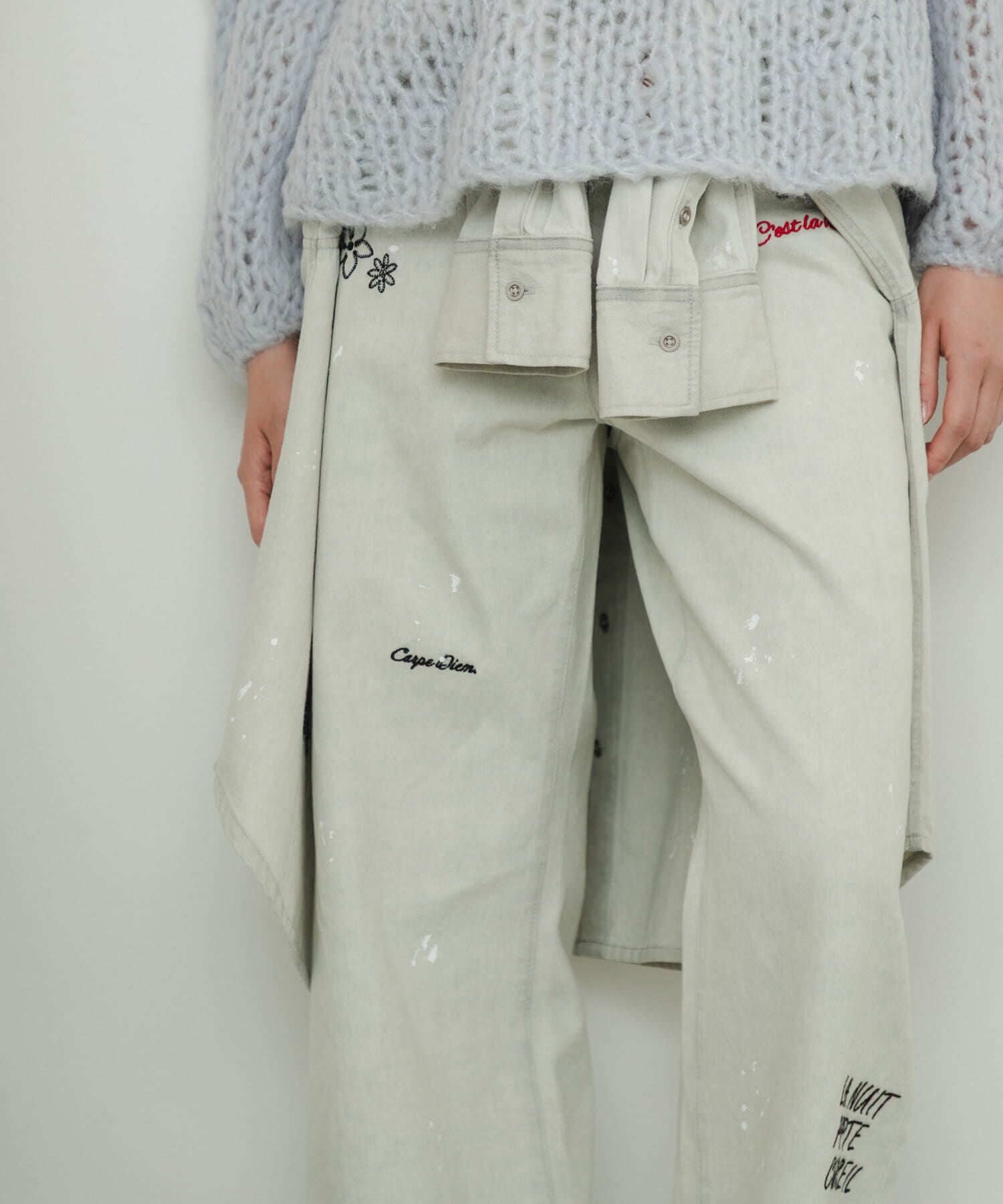 URBAN RESEARCH「『別注』PICCADILLY&times;URBAN RESEARCH　刺繍デニムパンツ」|デニム|