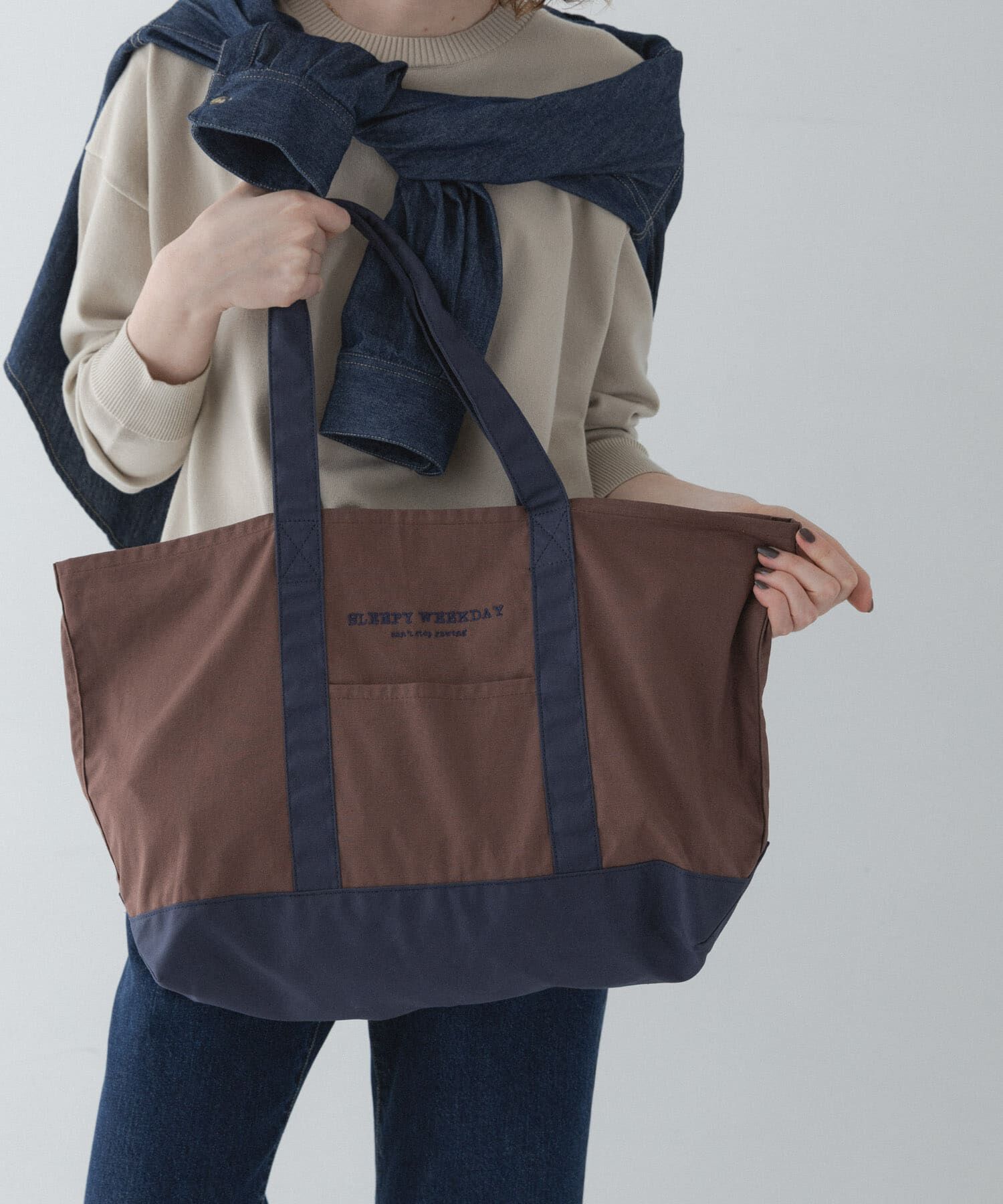 Sonny Label 「SLEEPY WEEKDAY TOTEBAG」|トートバッグ|ブラウン系その他