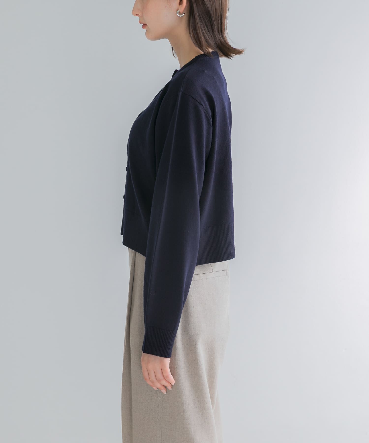 URBAN RESEARCH ROSSO「『WEB限定』フォルムニットアンサンブル」|ニット・セーター|
