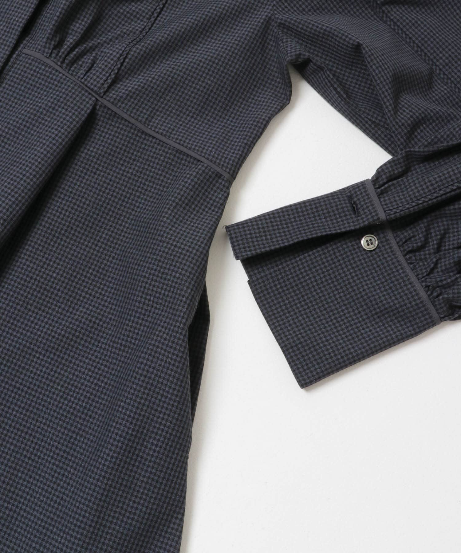 URBAN RESEARCH ROSSO「『一部WEB限定カラー』バイカラーチェックナローワンピース」|ワンピース|