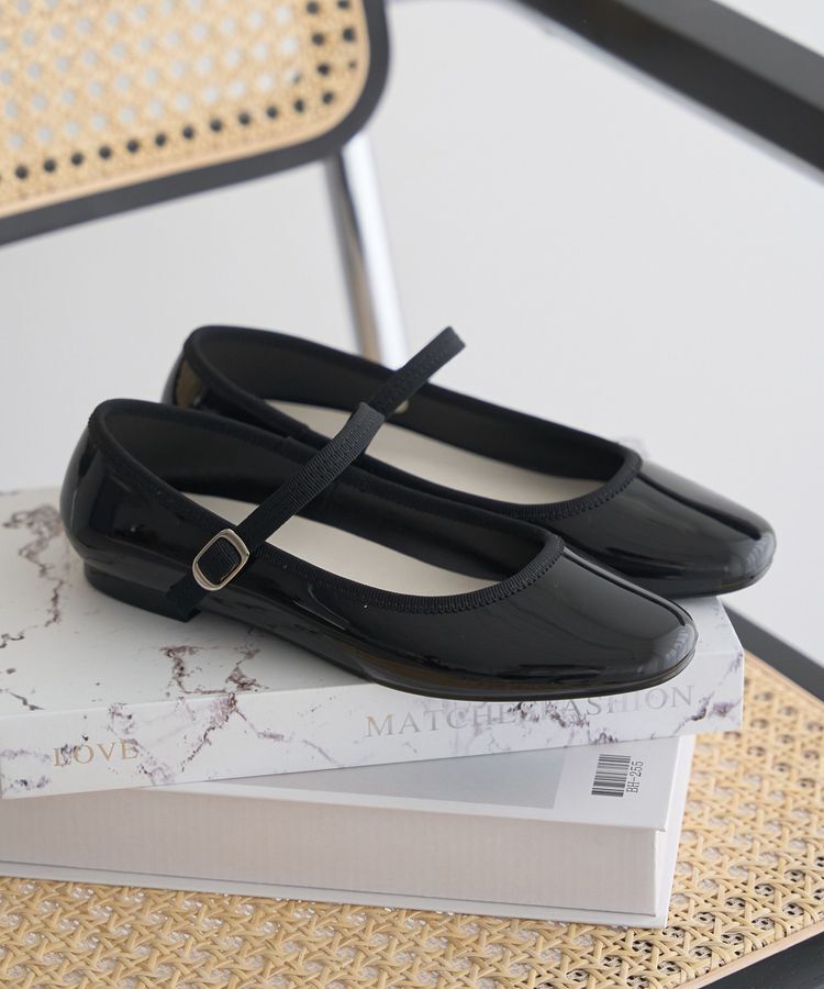 YECCA VECCA「【TEMPERATE】MARTAストラップシューズ」|パンプス|Black