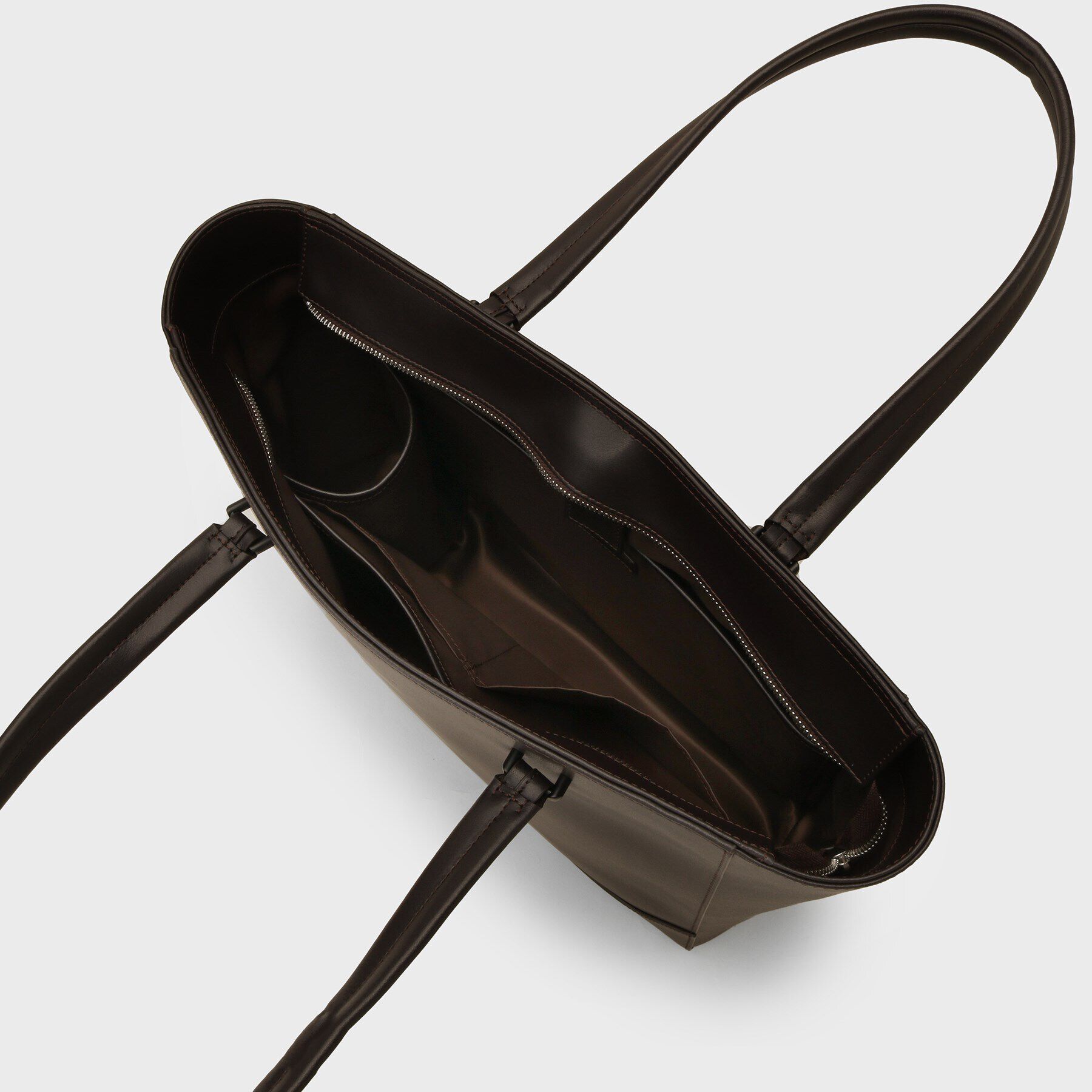 tk.TAKEO KIKUCHI「Refined Leather トートバッグ/ビジネス/A4収納可/ONOFF兼用」|トートバッグ|