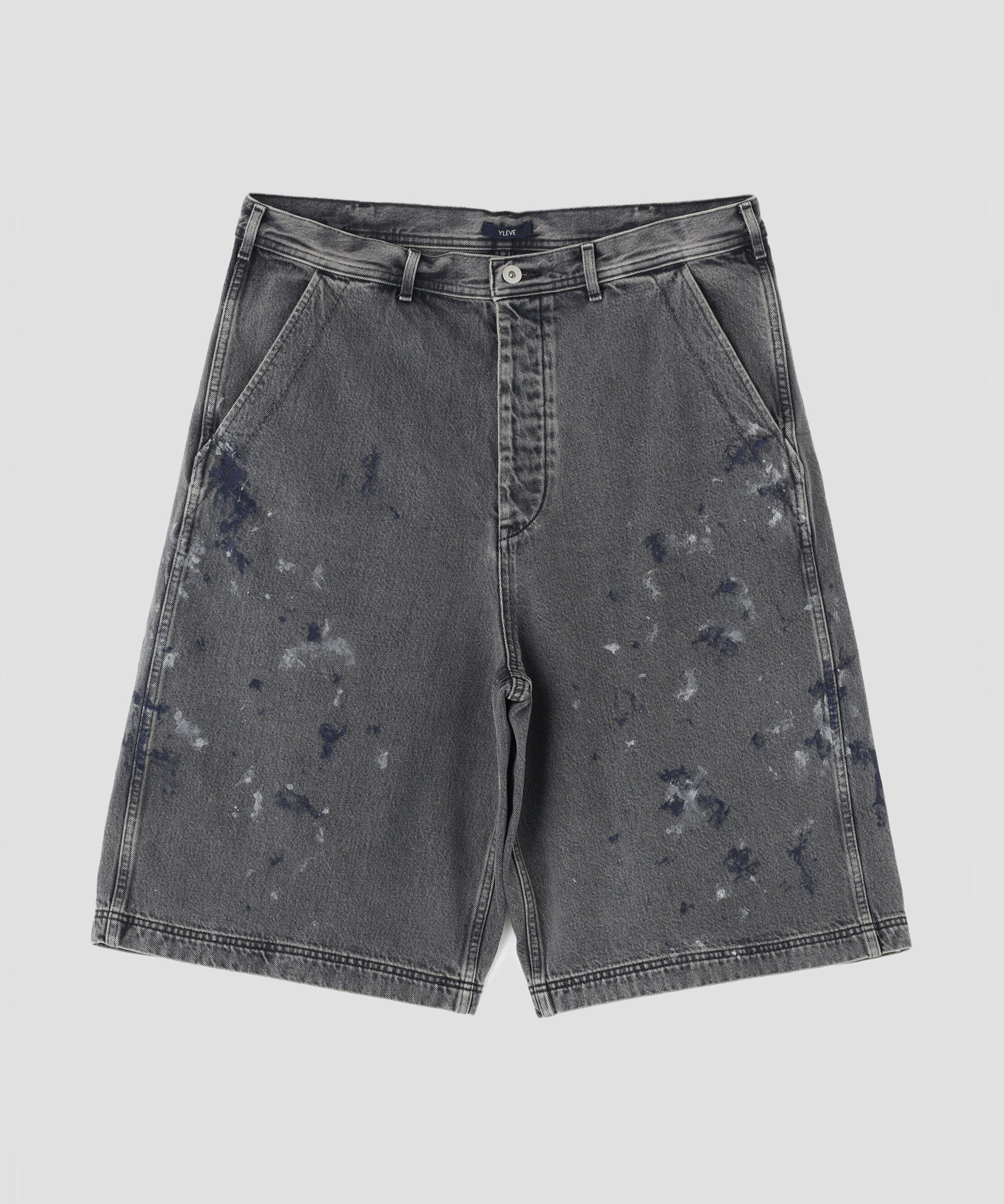 YLEVE 「YLEVE / HAND PAINT DENIM SHORTS」|その他|ブラック