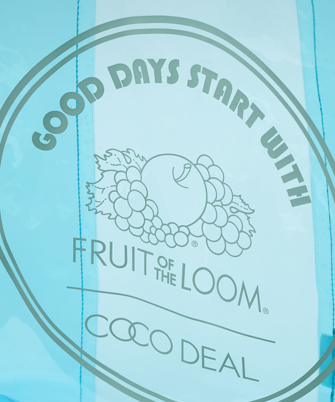 COCO DEAL「《COCO DEAL/FRUIT OF THE LOOM》クリアビニールバッグ」|その他|