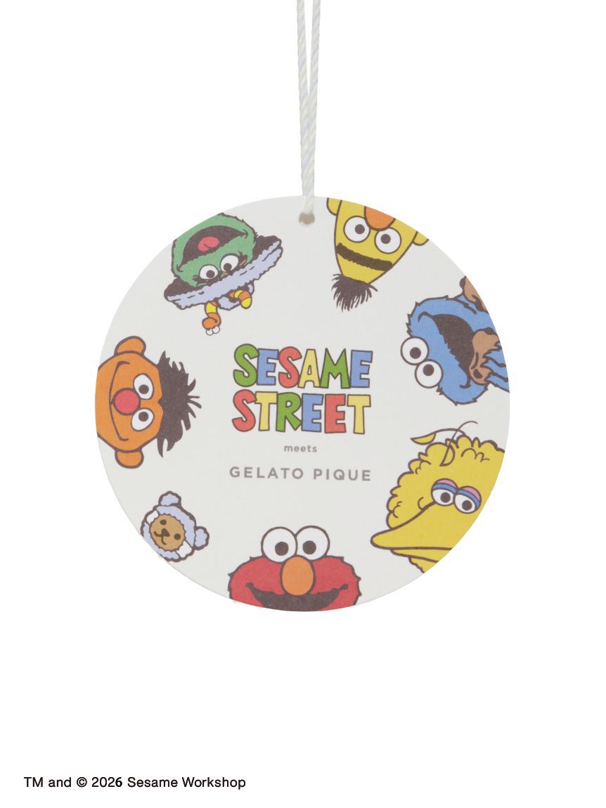 gelato pique「【SESAME STREET】【UNISEX】裏毛プルオーバー＆ハーフパンツセット」|ルームウェア|