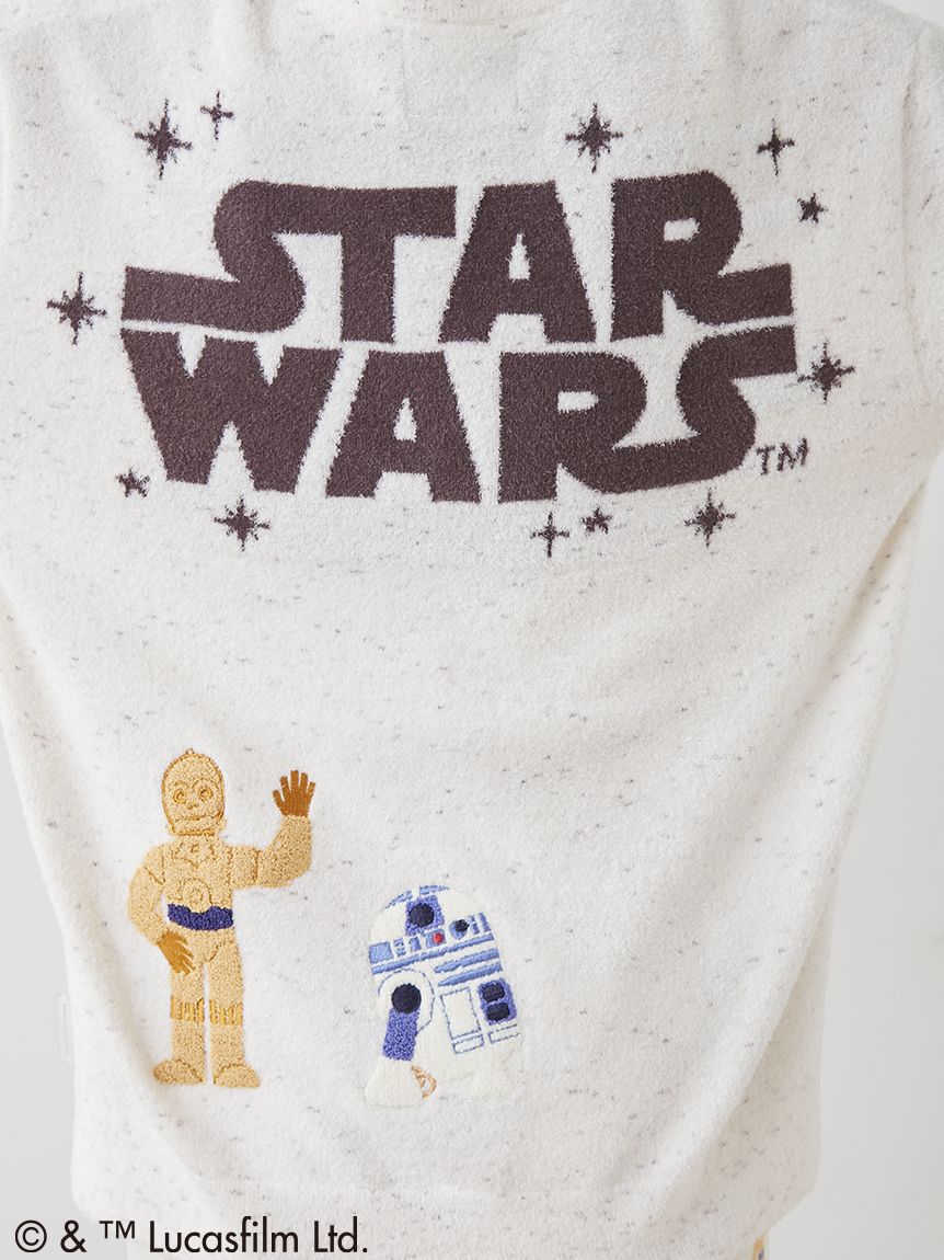 gelato pique「【STAR WARS】【ユニセックス】スムーズィーキャラクターワッペンカーディガン」|ルームウェア|