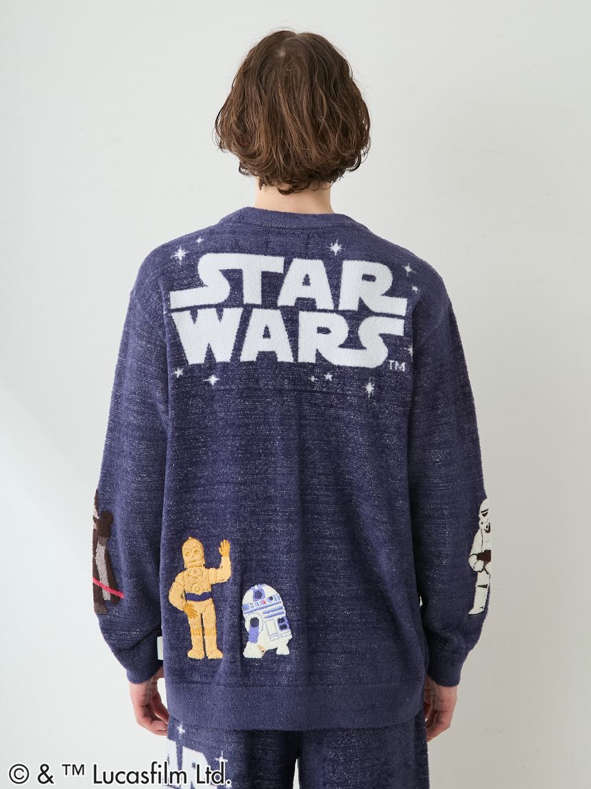 gelato pique「【STAR WARS】【ユニセックス】スムーズィーキャラクターワッペンカーディガン」|ルームウェア|