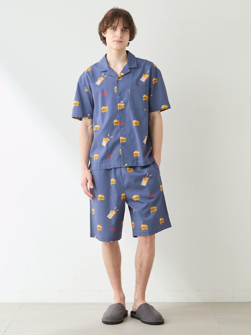 gelato pique「【UNISEX】 【接触冷感】HIGH CALORIE柄ハーフパンツ」|ルームウェア|