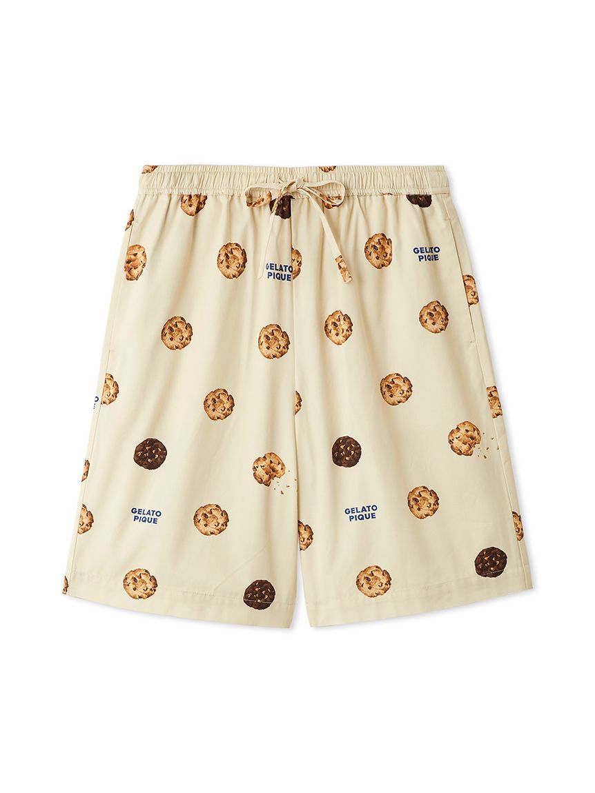 gelato pique「【UNISEX】 【接触冷感】HIGH CALORIE柄ハーフパンツ」|ルームウェア|