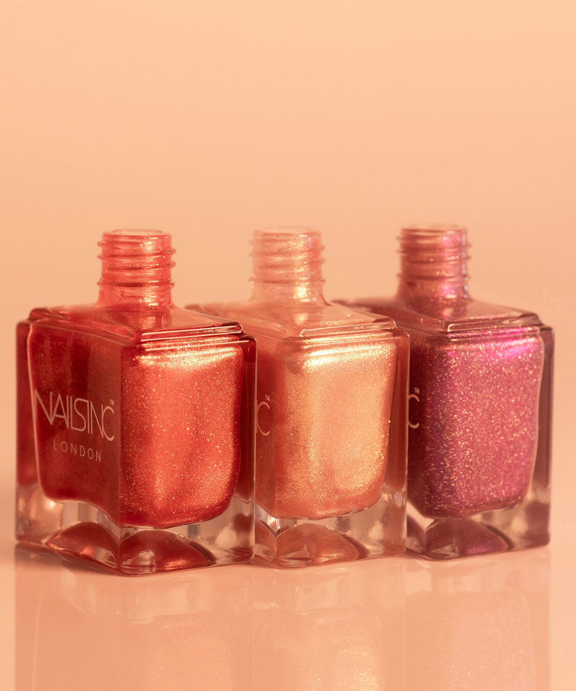 NAILS INC「SUNDOWN SHIMMER」|ネイルカラー|