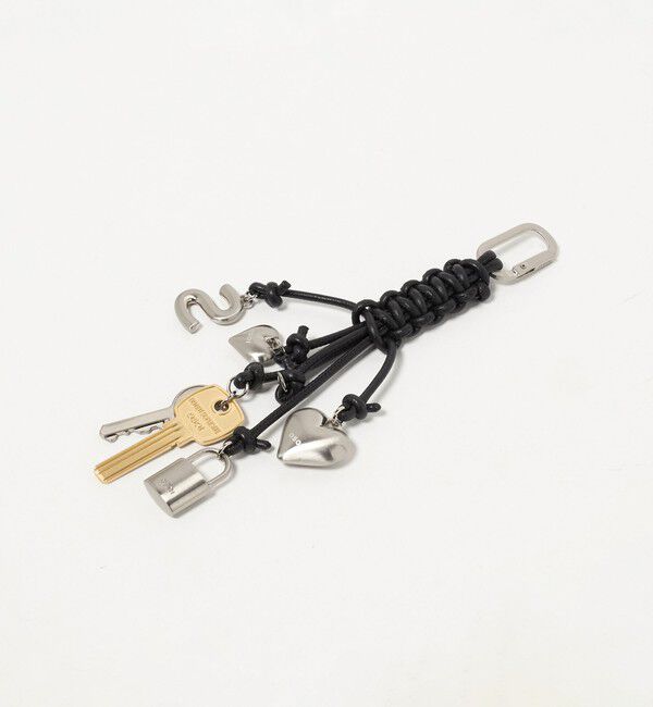 OSOI「【別注】＜OSOI＞ロープ キーリング BLACK」|チャーム・キーホルダー|