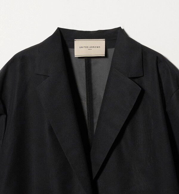 UNITED ARROWS「シアー ショート ジャケット ‐ウォッシャブル‐」|テーラードジャケット|