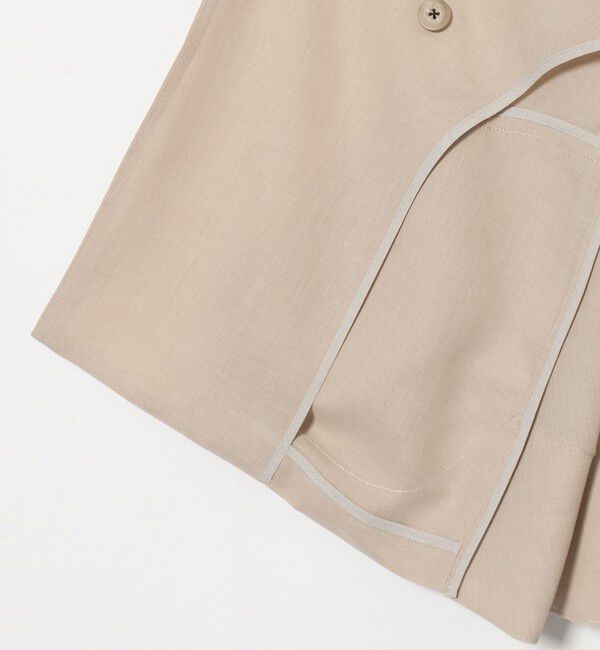 UNITED ARROWS「シアー バックフレア ベスト ‐ウォッシャブル‐」|ベスト・ジレ|