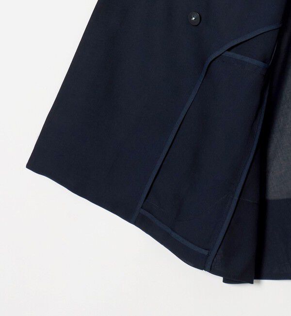 UNITED ARROWS「シアー バックフレア ベスト ‐ウォッシャブル‐」|ベスト・ジレ|