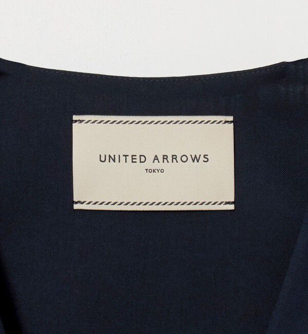 UNITED ARROWS「シアー バックフレア ベスト ‐ウォッシャブル‐」|ベスト・ジレ|