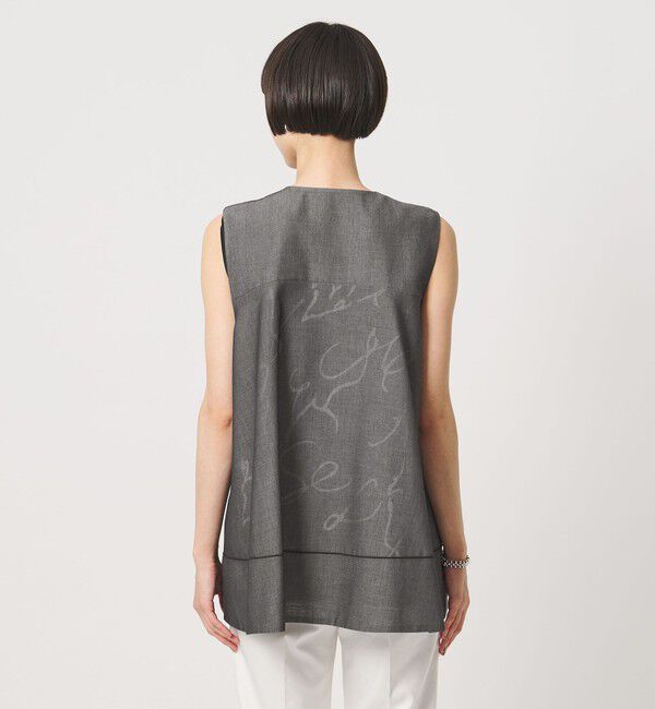 UNITED ARROWS「シアー バックフレア ベスト ‐ウォッシャブル‐」|ベスト・ジレ|