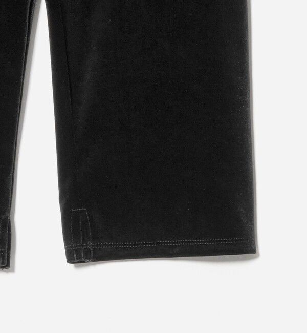 UNITED ARROWS「ベロア カプリパンツ」|ソックス|