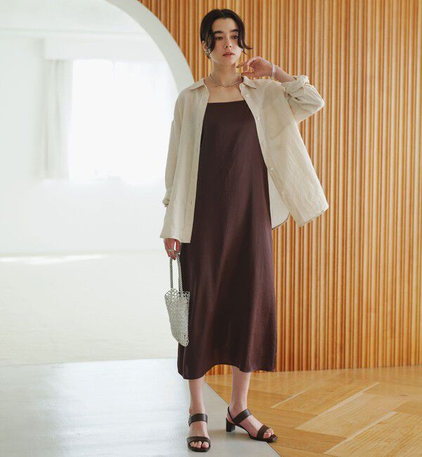 UNITED ARROWS green label relaxing「［size SHORTあり］リネン2WAYシャツ」|シャツ・ブラウス|