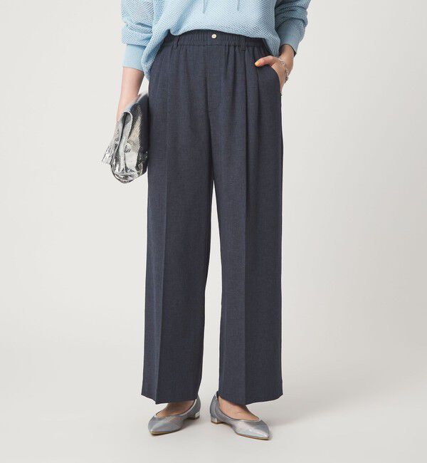 UNITED ARROWS green label relaxing「［size SHORT/TALLあり］ニーハイワイドパンツ」|その他|