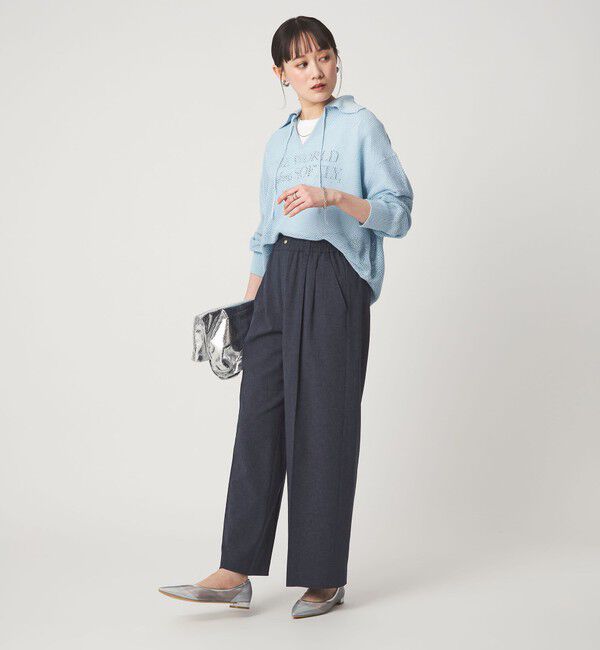 UNITED ARROWS green label relaxing「［size SHORT/TALLあり］ニーハイワイドパンツ」|その他|