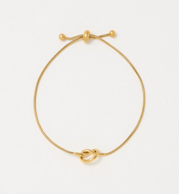 UNITED ARROWS green label relaxing「knot スライド ブレスレット」|ブレスレット・バングル|