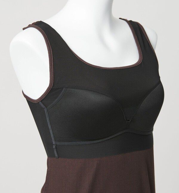 UNITED ARROWS green label relaxing「デコルテタンクトップ / カップインナー」|タンクトップ|