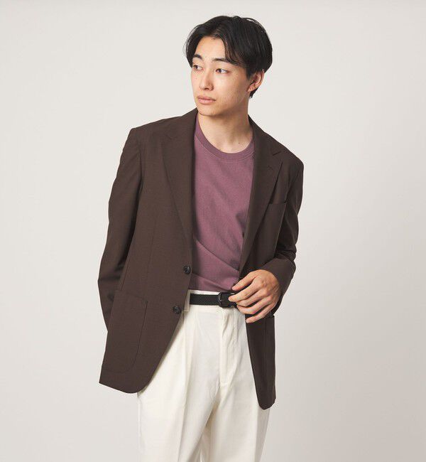 UNITED ARROWS green label relaxing「【別注】＜Brooks Brothers＞GLR カノコ クルーネック Tシャツ」|Tシャツ・カットソー|