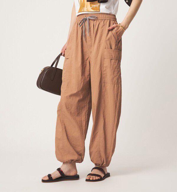 UNITED ARROWS green label relaxing「バルーン カーゴ パンツ  UVカット」|カーゴ|BEIGE