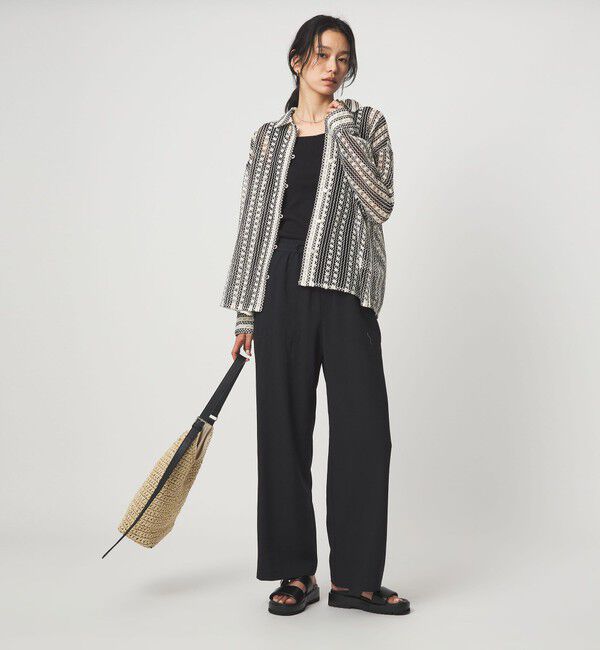 UNITED ARROWS green label relaxing「カラミレース シャツ」|シャツ・ブラウス|