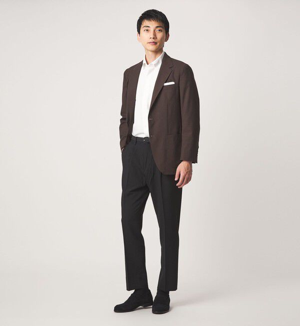 UNITED ARROWS green label relaxing「GLR CLOTH サマートロピカル 2B RG 2P ジャケット -通気性-」|テーラードジャケット|