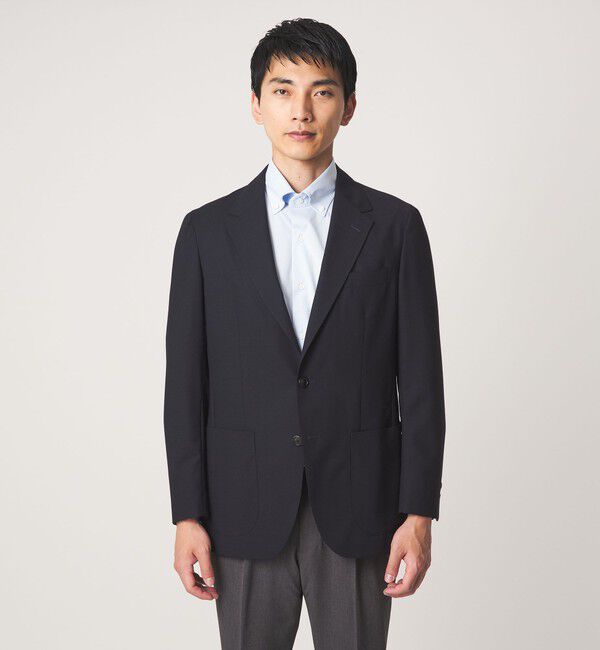 UNITED ARROWS green label relaxing「GLR CLOTH サマートロピカル 2B RG 2P ジャケット -通気性-」|テーラードジャケット|