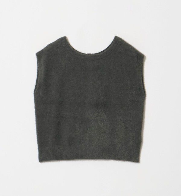 UNITED ARROWS green label relaxing「フラッフフェザー 2WAY フレンチスリーブ ニット」|ニット・セーター|