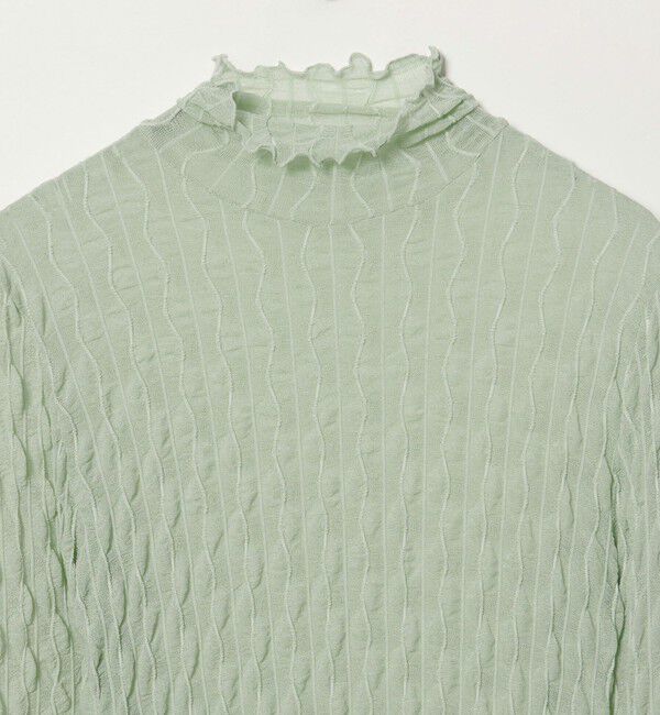 EMMEL REFINES「＜EMMEL REFINES＞EM ウェーブシアー タートル カットソー」|Tシャツ・カットソー|