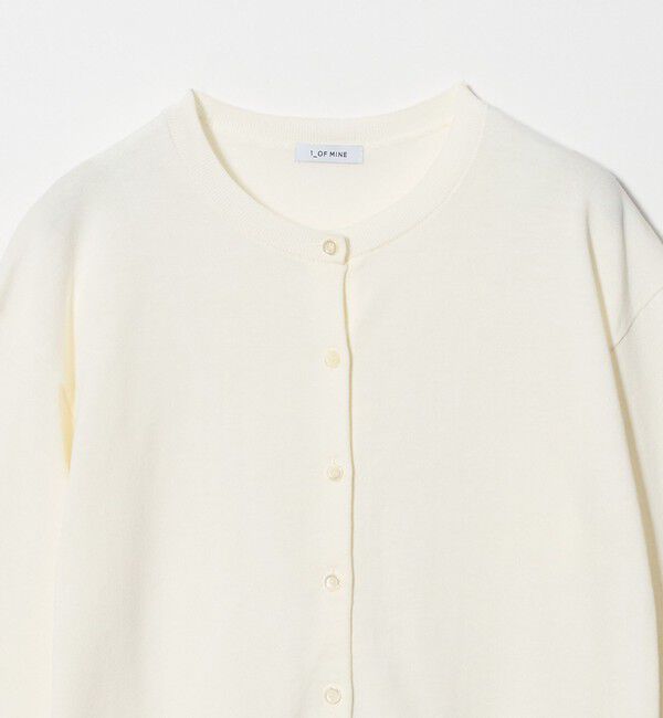 UNITED ARROWS green label relaxing「＜1_OF MINE＞クルーネック ニット カーディガン マシンウォッシャブル」|カーディガン|