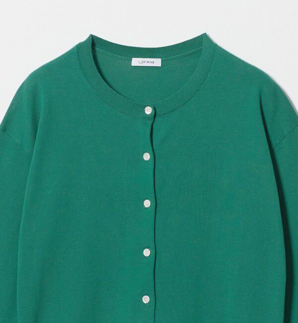 UNITED ARROWS green label relaxing「＜1_OF MINE＞クルーネック ニット カーディガン マシンウォッシャブル」|カーディガン|