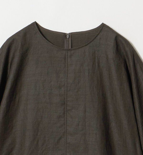 UNITED ARROWS green label relaxing「トリアセ 7分袖 プルオーバー ブラウス マシンウォッシャブル UVカット 通気性」|シャツ・ブラウス|