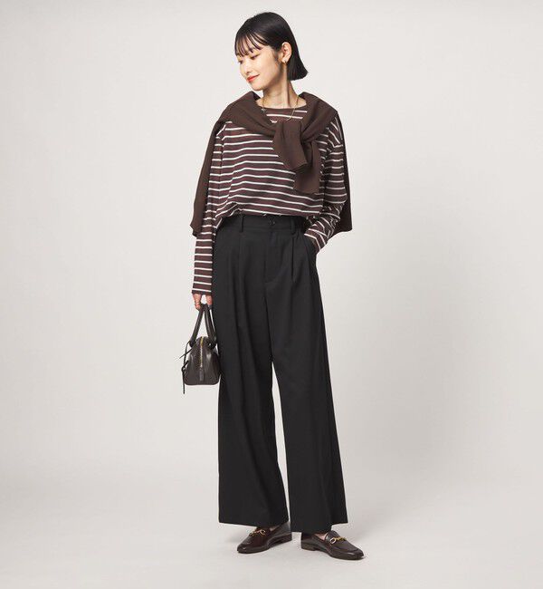 UNITED ARROWS green label relaxing「シアー ロングスリーブ プルオーバー カットソー」|Tシャツ・カットソー|