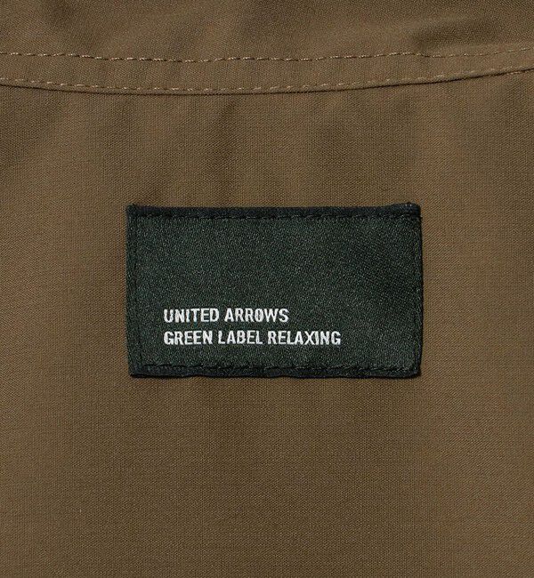 UNITED ARROWS green label relaxing「【WEB限定】JUST fit コットンライク リラックス シルエット 長袖 シャツ」|シャツ・ブラウス|