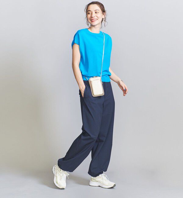 BEAUTY&YOUTH UNITED ARROWS「レザー ジップスリム ウォレットショルダー」|財布|