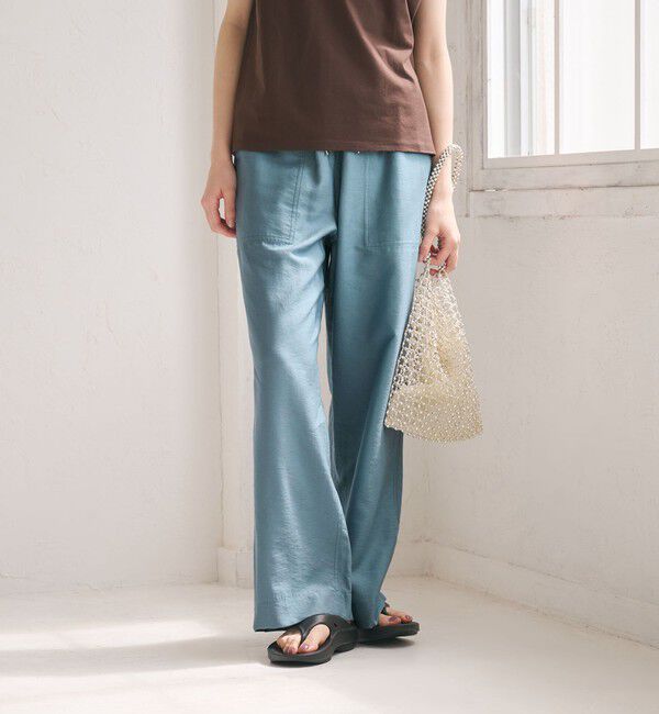 BEAUTY&YOUTH UNITED ARROWS「ツイルパッチポケットイージーパンツ ウォッシャブル」|その他|LT.BLUE