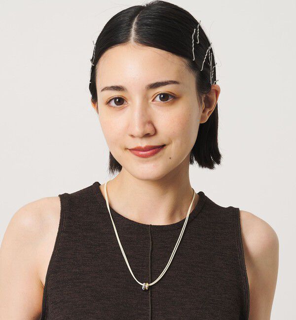 BEAUTY&YOUTH UNITED ARROWS「リング コード チョーカー」|ネックレス|