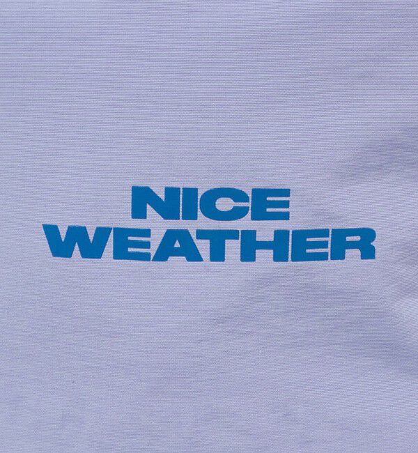 NICE WEATHER「＜NICE WEATHER＞ナイロン ロゴ ミニワンショルダーバッグ 2」|その他|