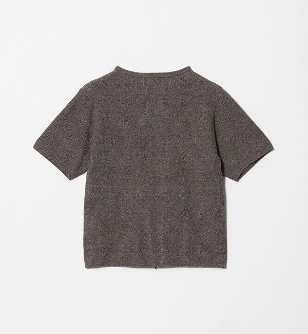 BEAUTY&YOUTH UNITED ARROWS「コットン ジップ クルーネック カーディガン ウォッシャブル」|カーディガン|