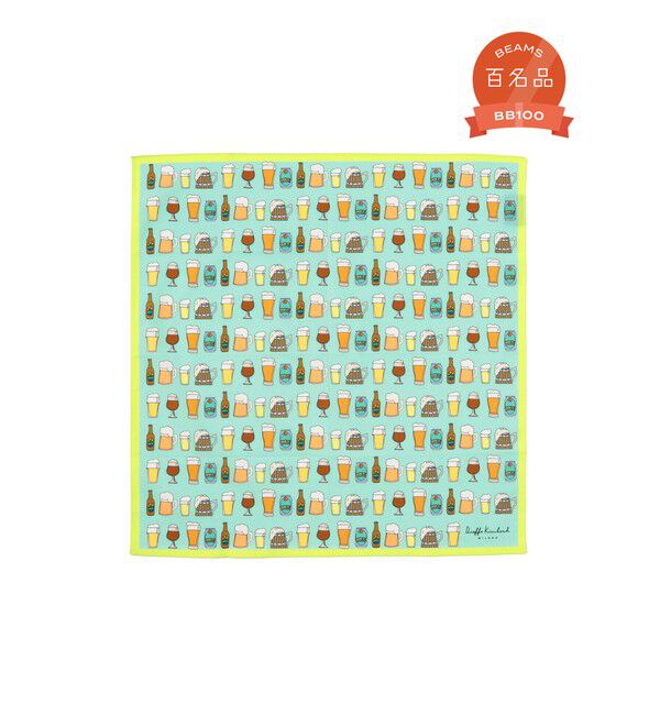 Demi-Luxe BEAMS 「Dieffe Kinloch / ビール ハンカチ」|ハンカチ|MINT.GREEN
